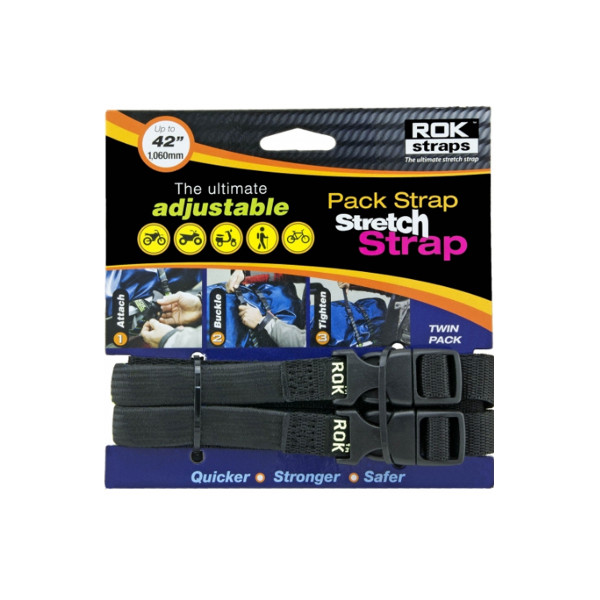 Other Rok pack adj strap black 2 pack [314]